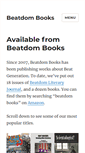 Mobile Screenshot of books.beatdom.com