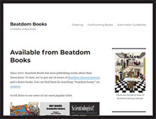 Tablet Screenshot of books.beatdom.com